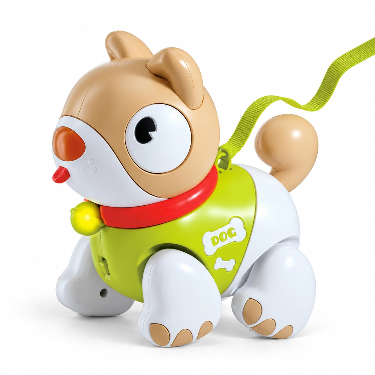 Walking Puppy Toy with Leash, Lights and Music