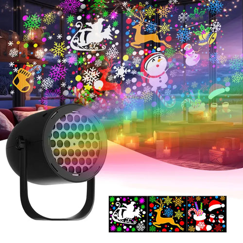LED Christmas Projector Light Holiday Party Decoration