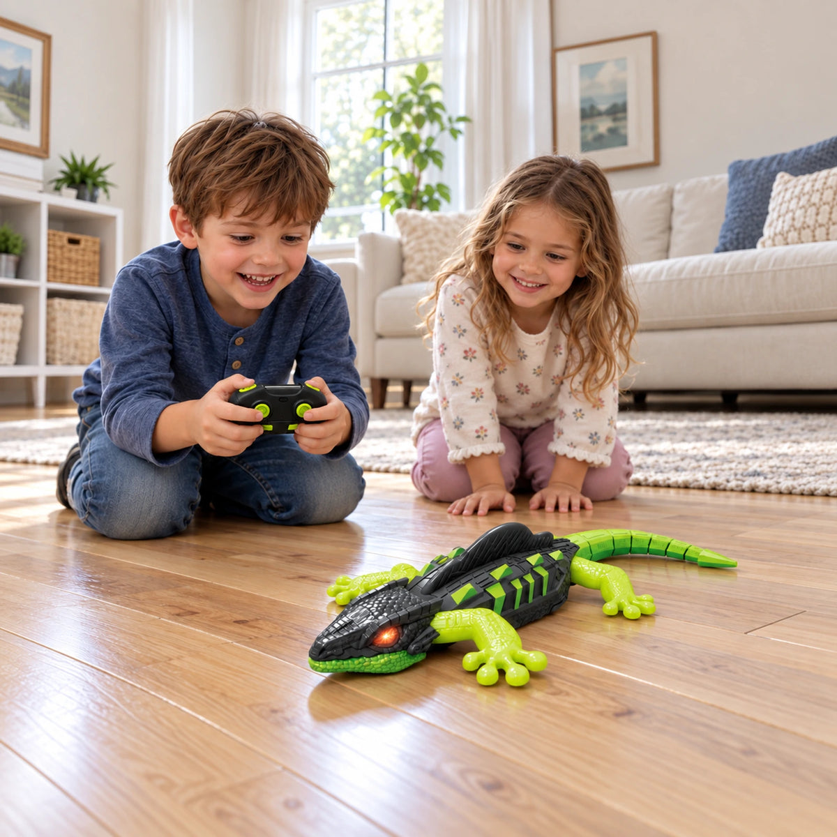 Remote Control Wall-Climbing Lizard Toy