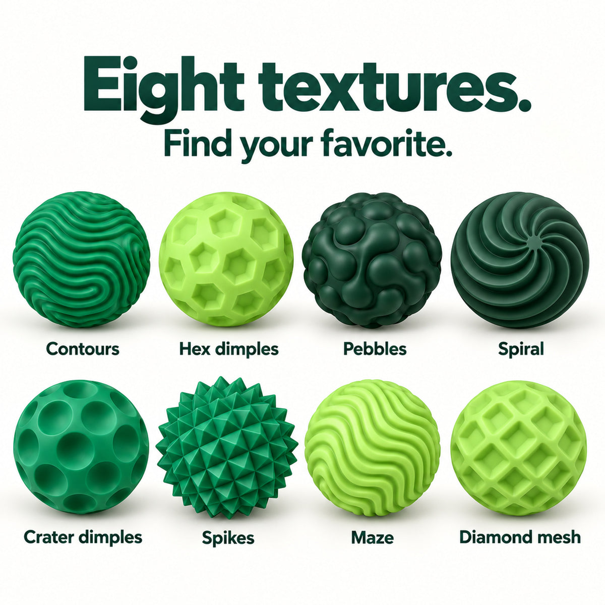 Magnetic Fidget Balls — 8-Piece Set