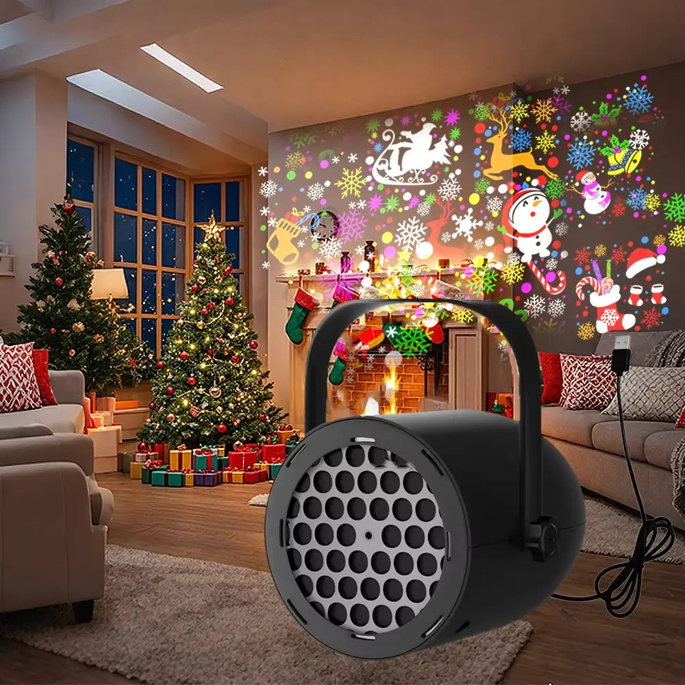 LED Christmas Projector Light Holiday Party Decoration