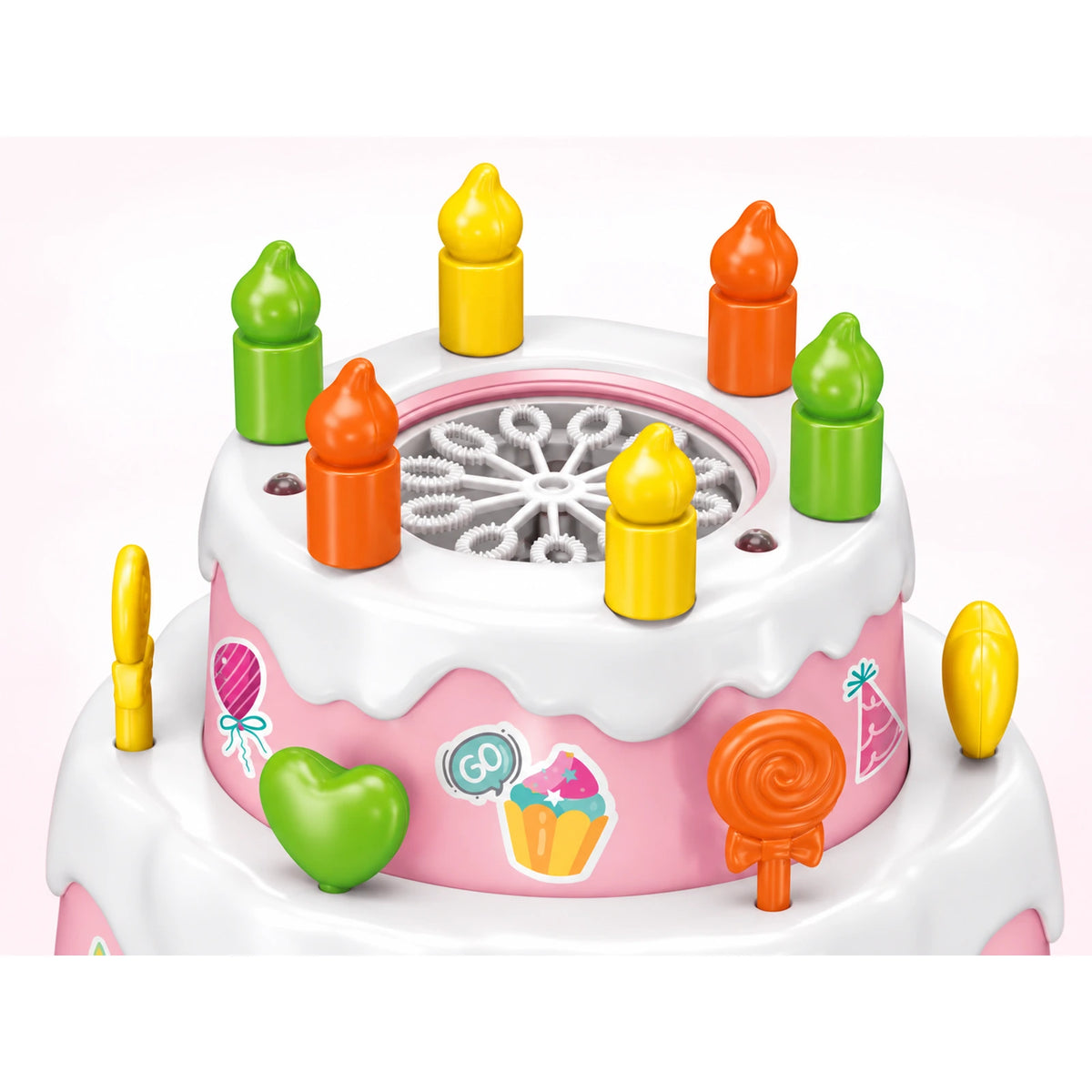 Birthday Cake Bubble Machine with Lights & Music