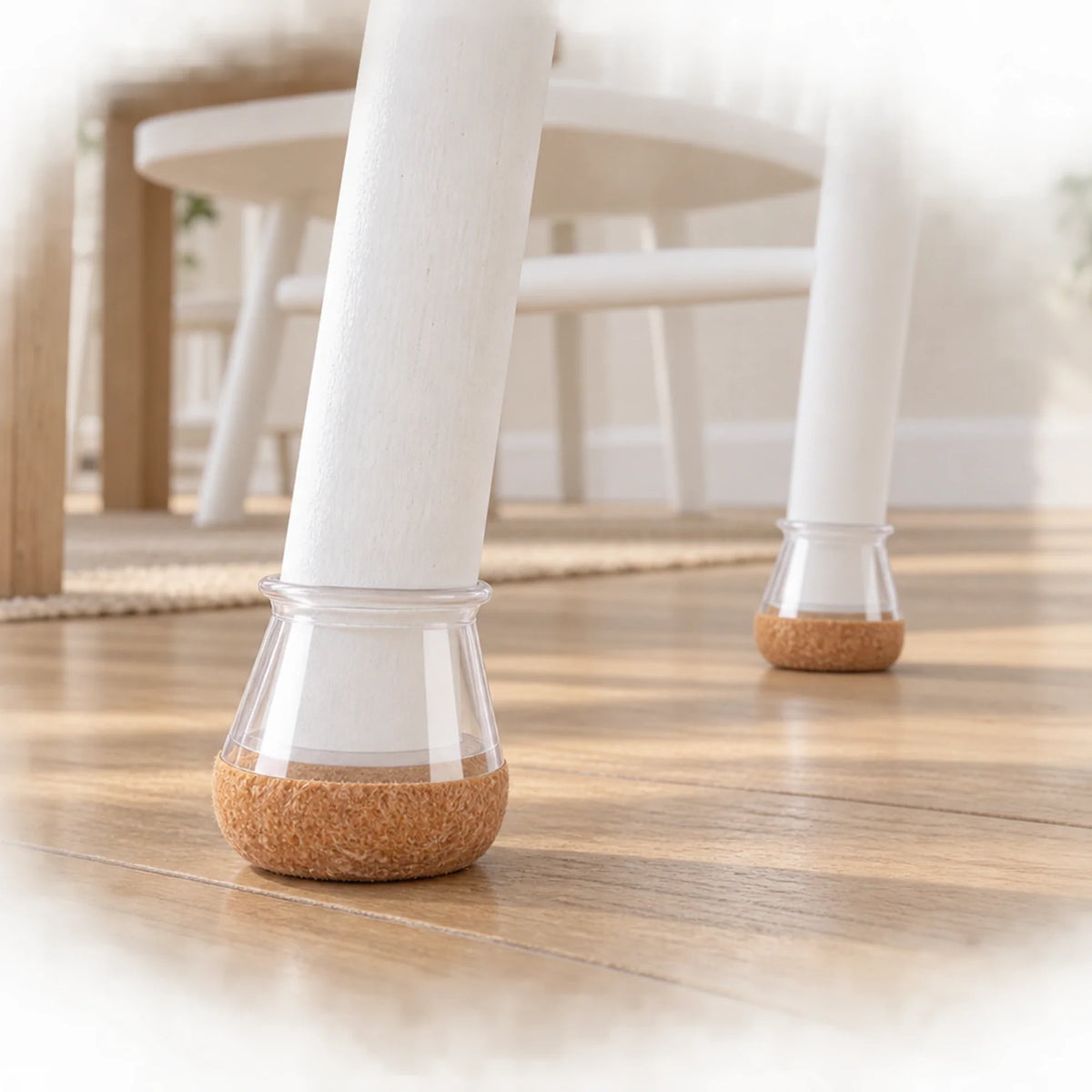 Upgraded Thick-Felt Chair Leg Protectors — 16 PCS for 4 Chairs