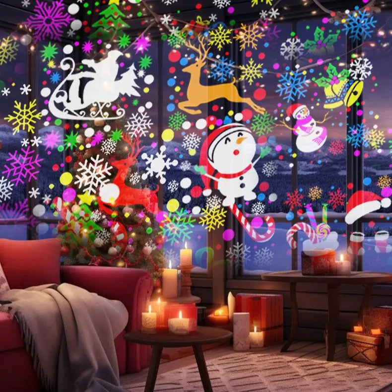 LED Christmas Projector Light Holiday Party Decoration