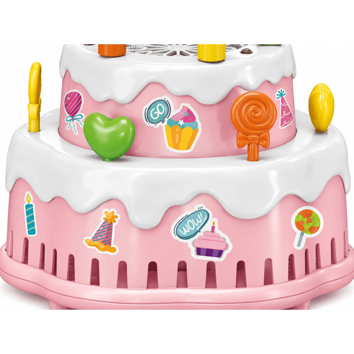 Birthday Cake Bubble Machine with Lights & Music