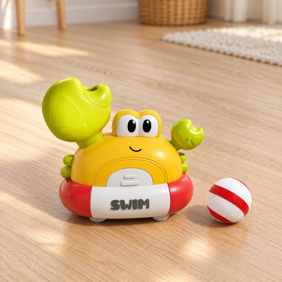 Floating Ball Crab Toy with Lights and Music