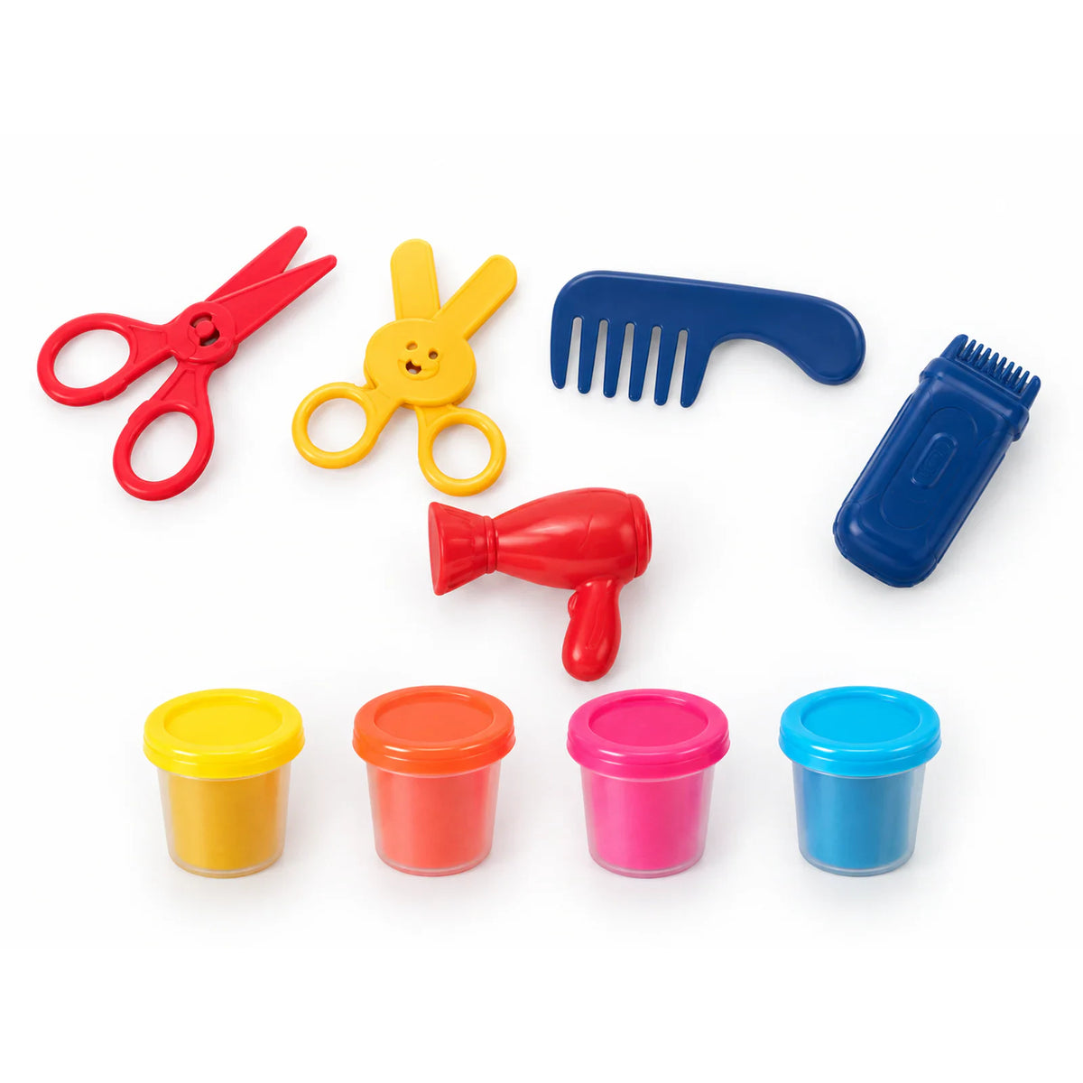 21 PCS Little Stylist Play Dough Hair Salon Set