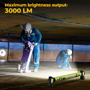 Under Hood Work Light Bar 3000LM LED Magnetic with Hooks