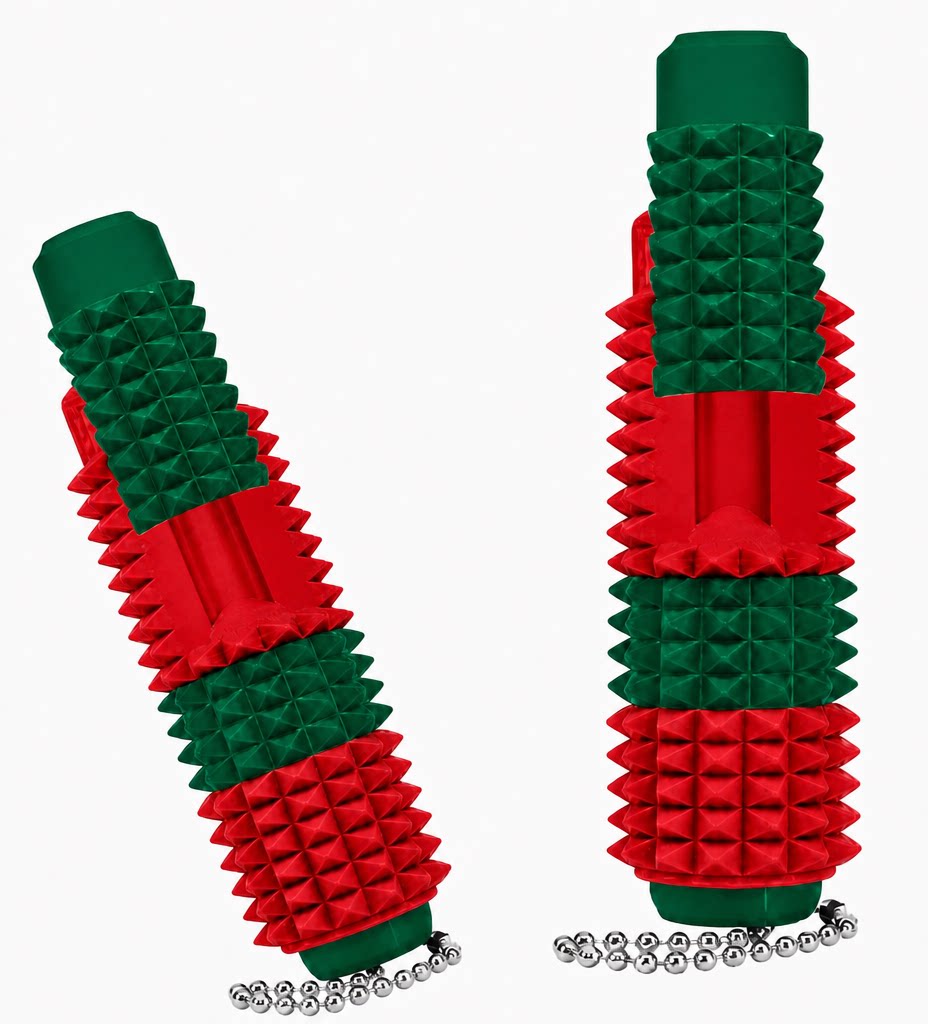 5-in-1 Spiky Sensory Keychain Fidget