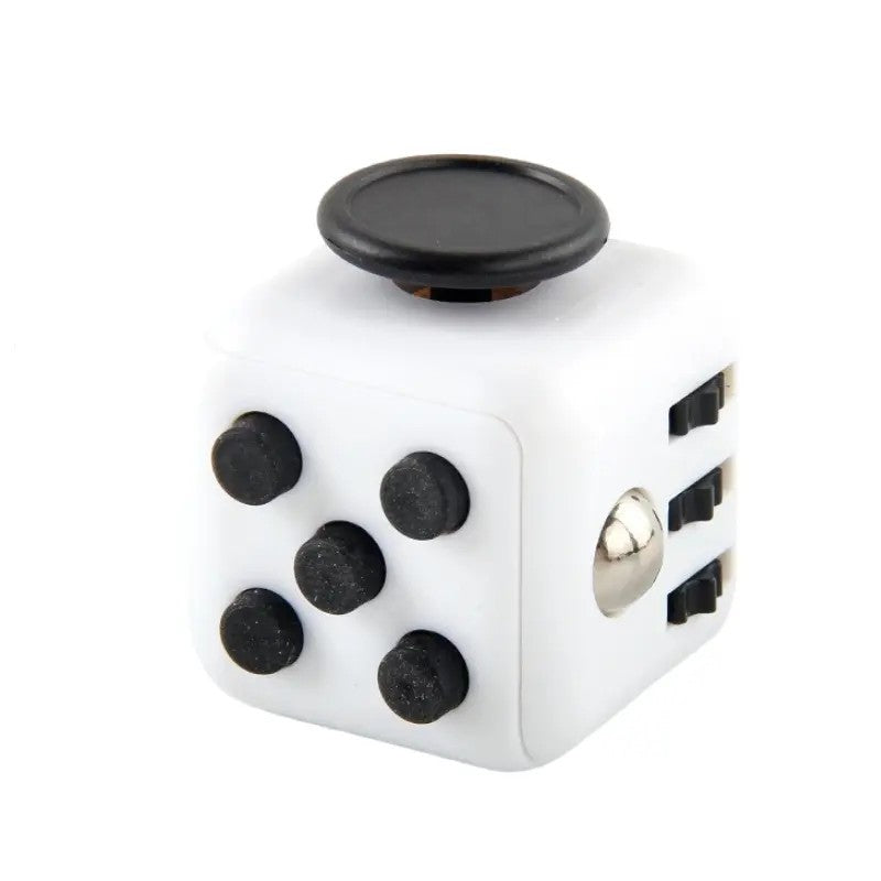 6 sided fidget cube - White