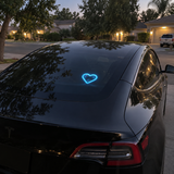 2-Pack Solar Heart Window Lights