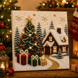 Kit de arte de pared de Navidad con perlas 3D de primera calidad