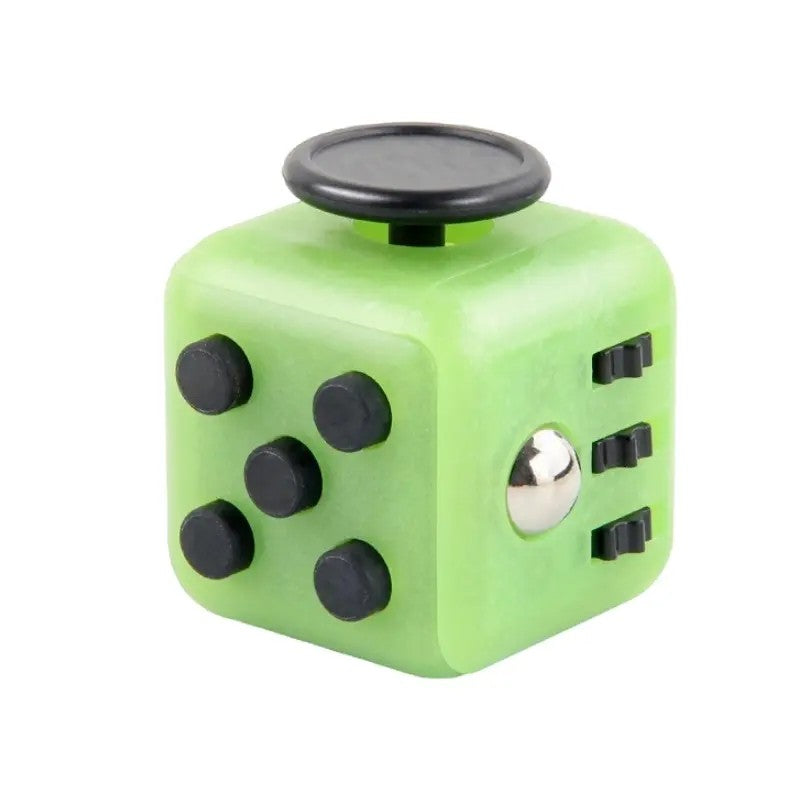6 sided fidget cube - Green