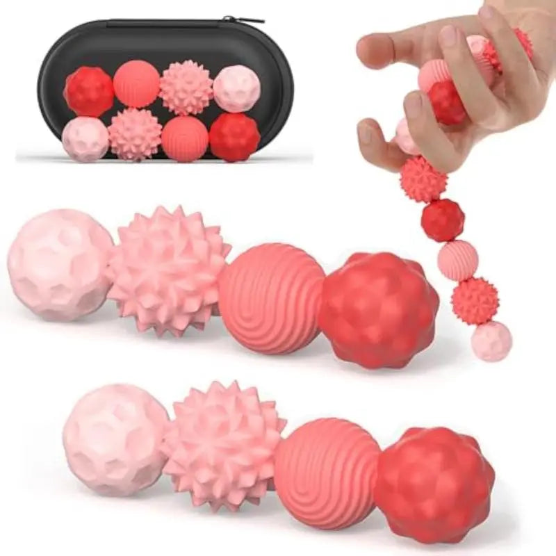 Magnetic Fidget Balls — 8-Piece Set