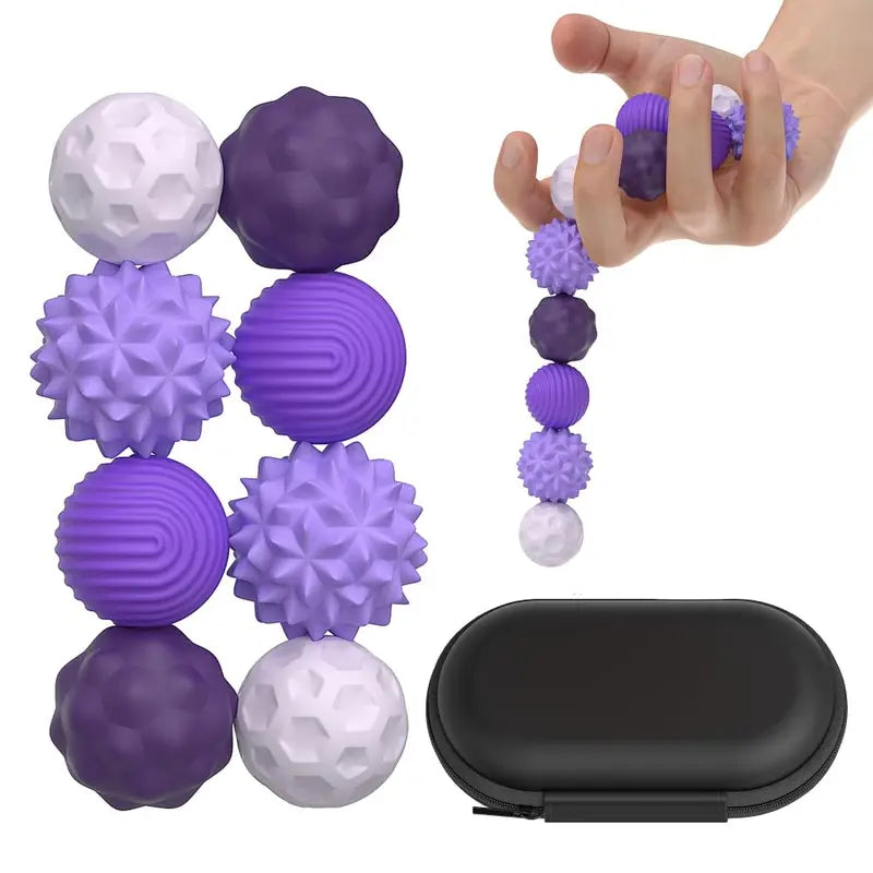 Magnetic Fidget Balls — 8-Piece Set