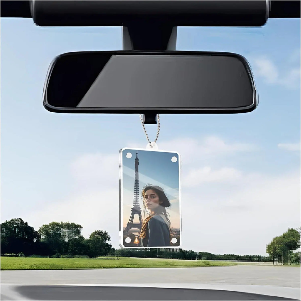 Magnetic Car Sun Visor Photo Clips Display Frames