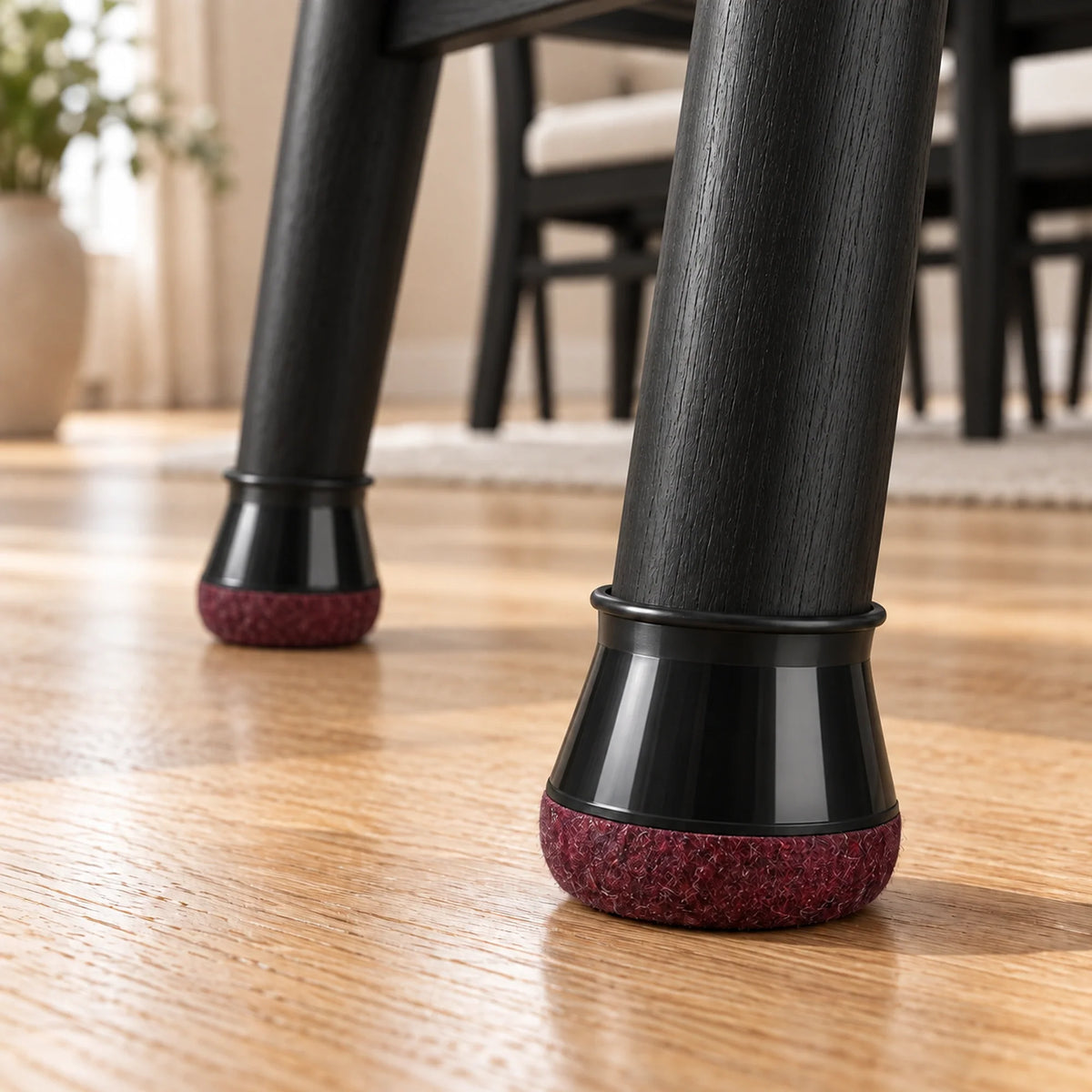 Upgraded Thick-Felt Chair Leg Protectors — 16 PCS for 4 Chairs